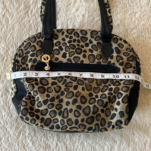 La Tour Eiffel cheetah satchel bag - Picture 14 of 16